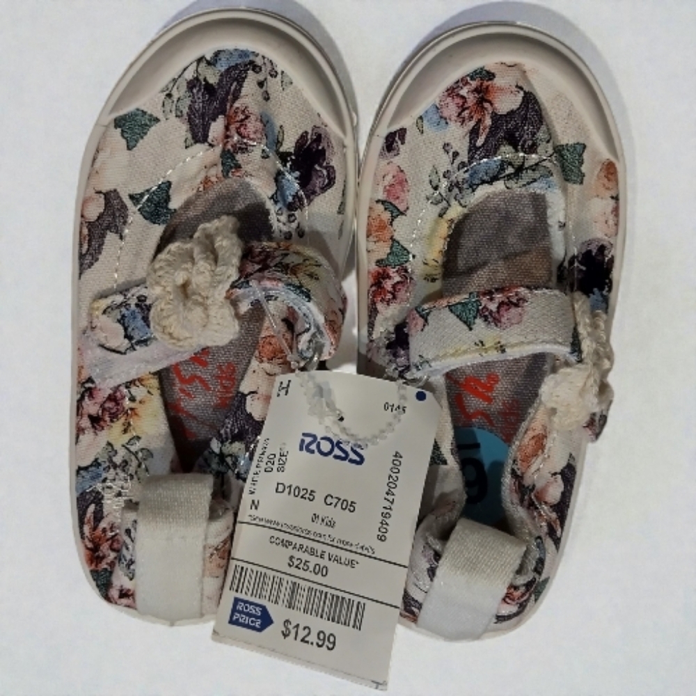 Blowfish Floral Kids Sneakers - Multicolor